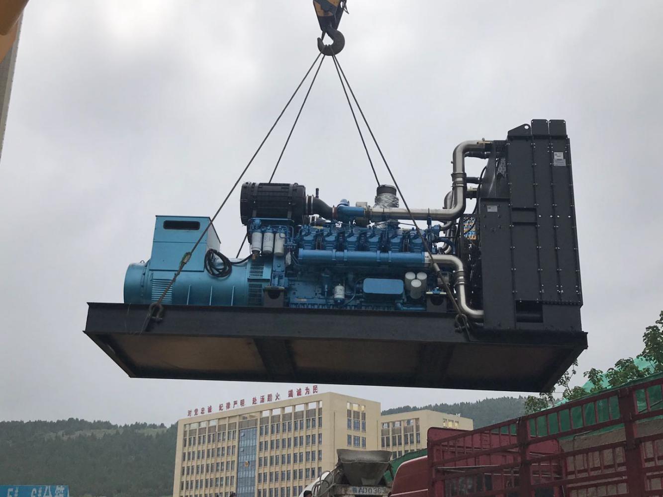 济南医院潍柴博杜安1000KW